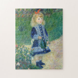 Pierre-Auguste Renoir - A Girl with a Watering Can Jigsaw Puzzle