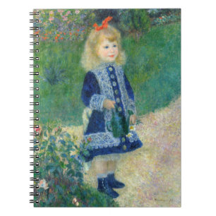 Pierre-Auguste Renoir - A Girl with a Watering Can Notebook