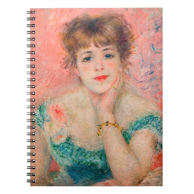 Pierre-Auguste Renoir - Actress Jeanne Samary Notebook (Front)