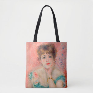 Pierre-Auguste Renoir - Actress Jeanne Samary Tote Bag