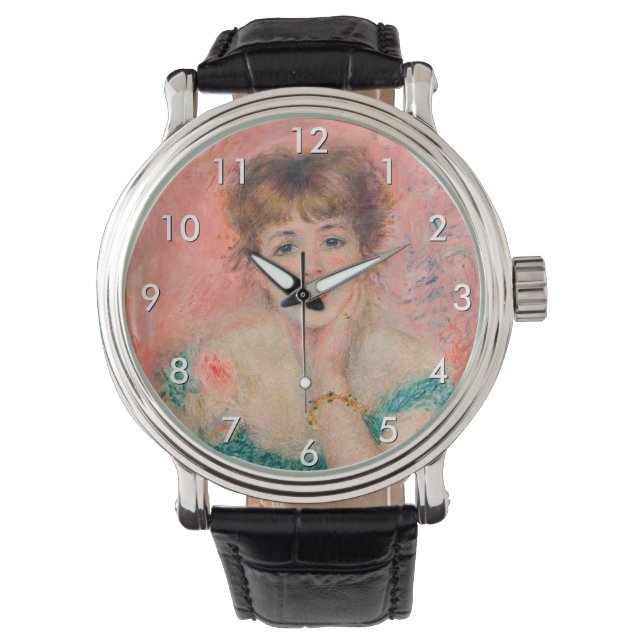 Pierre-Auguste Renoir - Actress Jeanne Samary Watch (Front)