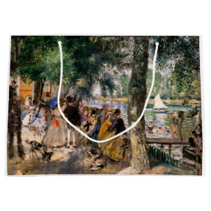 Pierre-Auguste Renoir - Bathing on the Seine Large Gift Bag