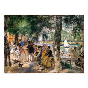 Pierre-Auguste Renoir - Bathing on the Seine Photo Print