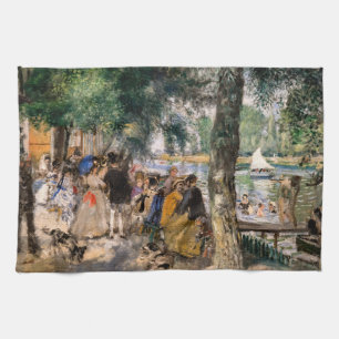 Pierre-Auguste Renoir - Bathing on the Seine Tea Towel