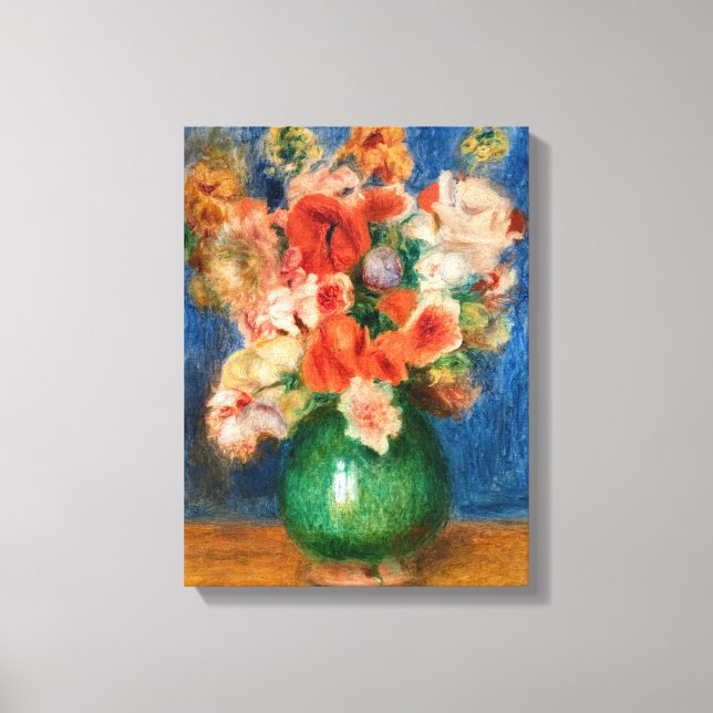 Pierre-Auguste Renoir - Bouquet Canvas Print (Front)