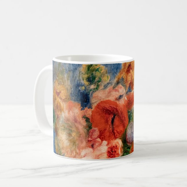 Pierre-Auguste Renoir - Bouquet Coffee Mug (Front Left)