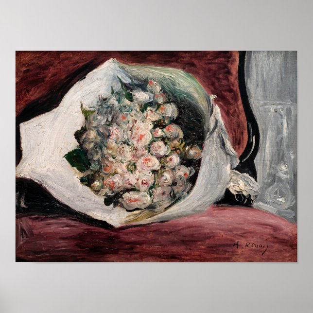 Pierre-Auguste Renoir - Bouquet in a Box Poster (Front)