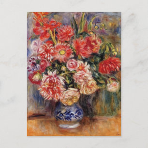 Pierre-Auguste Renoir- Bouquet Postcard