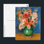 Pierre-Auguste Renoir - Bouquet Postcard<br><div class="desc">Bouquet - Pierre-Auguste Renoir,  1900</div>