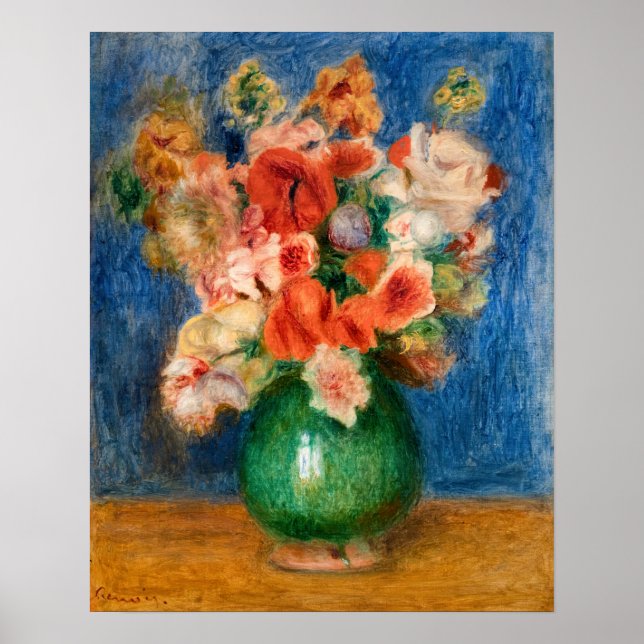 Pierre-Auguste Renoir - Bouquet Poster (Front)