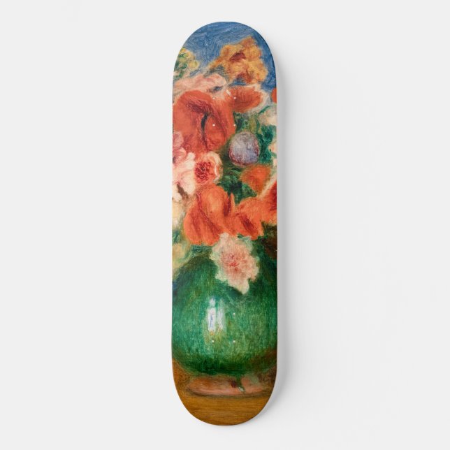 Pierre-Auguste Renoir - Bouquet Skateboard (Front)