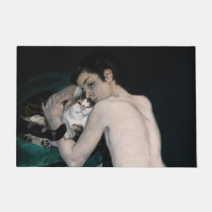Pierre-Auguste Renoir - Boy with a Cat Doormat