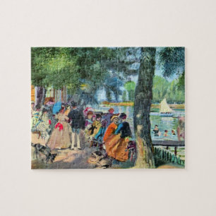 Pierre-Auguste Renoir by Pierre Renoir Jigsaw Puzzle