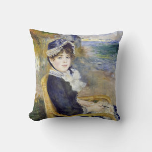 Pierre-Auguste Renoir - By the Seashore Cushion
