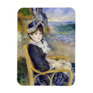 Pierre-Auguste Renoir - By the Seashore Magnet