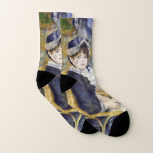 Pierre-Auguste Renoir - By the Seashore Socks