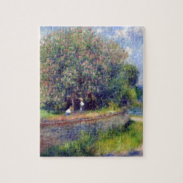 Pierre-Auguste Renoir Chestnut Tree Jigsaw Puzzle (Vertical)