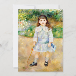 Pierre-Auguste Renoir - Child with a whip Thank You Card