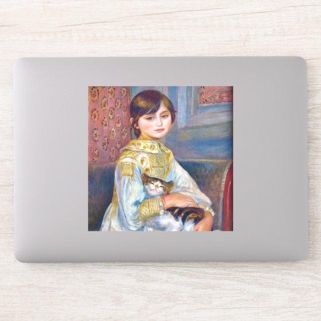 Pierre-Auguste Renoir - Child with Cat (Computer)