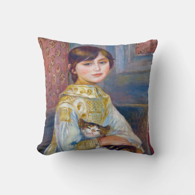 Pierre-Auguste Renoir - Child with Cat Cushion (Front)