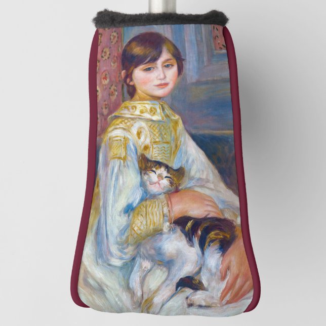 Pierre-Auguste Renoir - Child with Cat Golf Head Cover (Rotate 90)