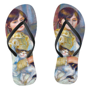 Pierre-Auguste Renoir - Child with Cat Jandals