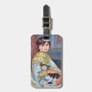 Pierre-Auguste Renoir - Child with Cat Luggage Tag
