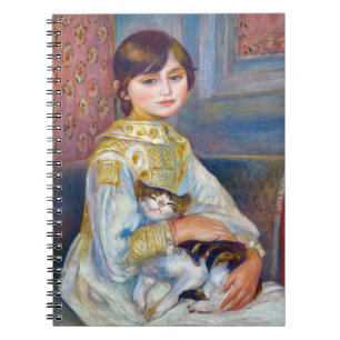 Pierre-Auguste Renoir - Child with Cat Notebook