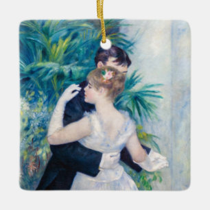 Pierre-Auguste Renoir - City Dance Ceramic Ornament