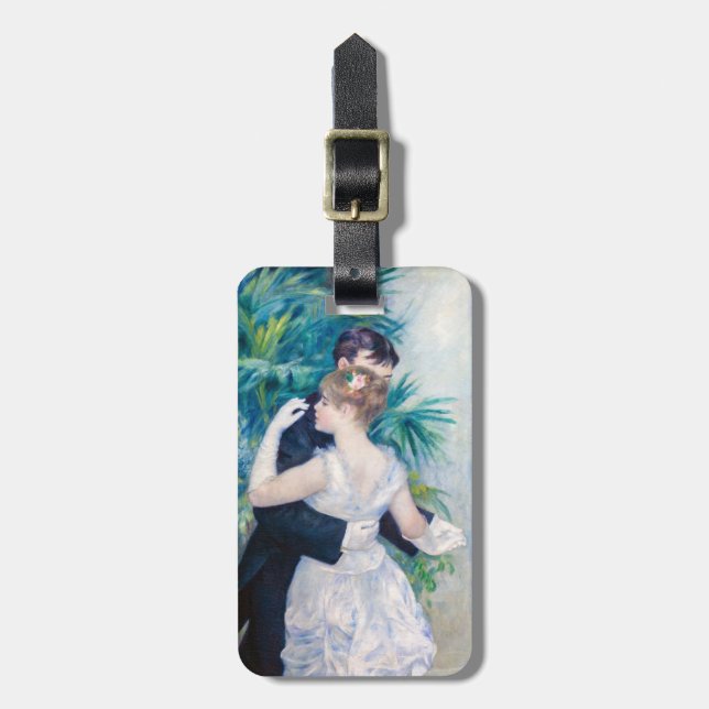 Pierre-Auguste Renoir - City Dance Luggage Tag (Front Vertical)