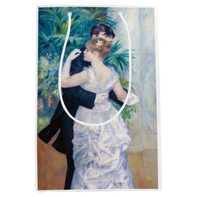 Pierre-Auguste Renoir - City Dance Medium Gift Bag (Front)