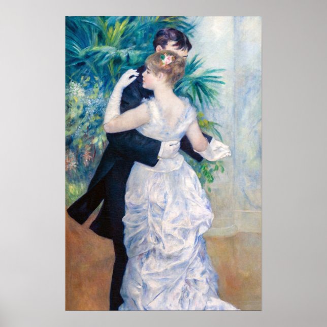 Pierre-Auguste Renoir - City Dance Poster (Front)