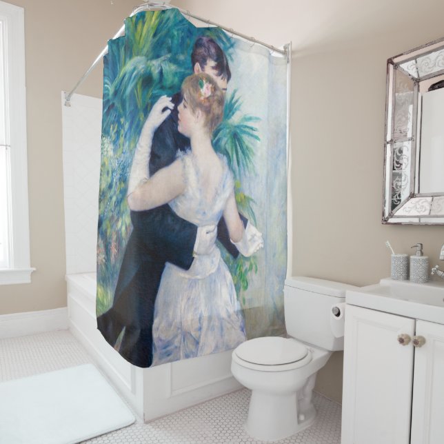 Pierre-Auguste Renoir - City Dance Shower Curtain (In Situ)