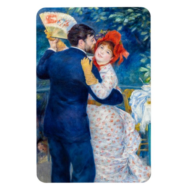 Pierre-Auguste Renoir - Country Dance Magnet (Vertical)