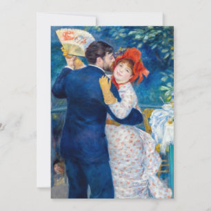 Pierre-Auguste Renoir - Country Dance Thank You Card