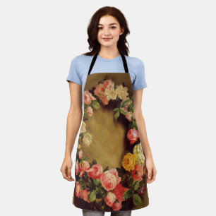 Pierre-Auguste Renoir - Crown of Roses   Apron