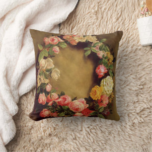 Pierre-Auguste Renoir - Crown of Roses Cushion
