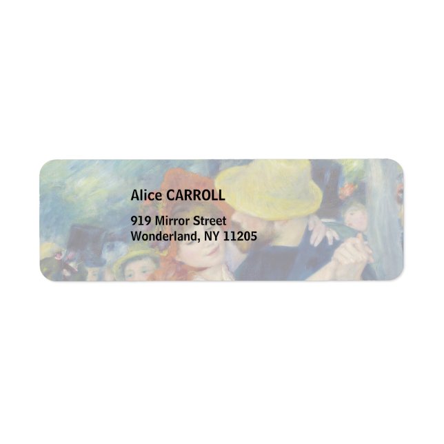 Pierre-Auguste Renoir - Dance at Bougival (Front)