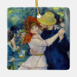 Pierre-Auguste Renoir - Dance at Bougival Ceramic Ornament
