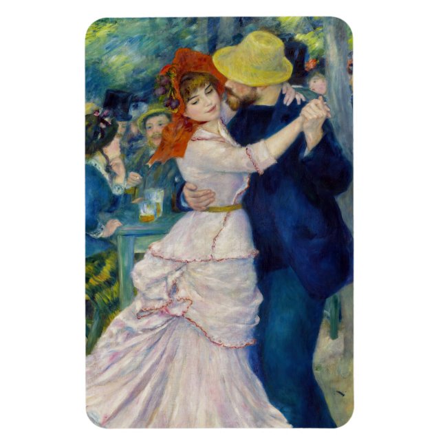 Pierre-Auguste Renoir - Dance at Bougival Magnet (Vertical)