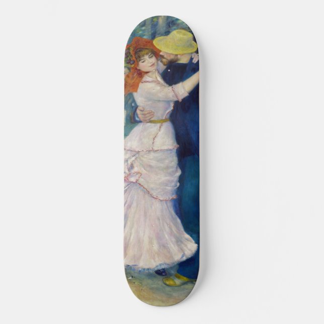 Pierre-Auguste Renoir - Dance at Bougival Skateboard (Front)