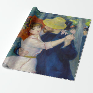 Pierre-Auguste Renoir - Dance at Bougival Wrapping Paper