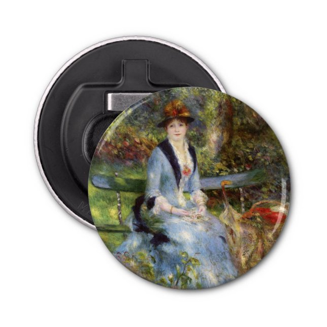 Pierre-Auguste Renoir - Dans les Roses    Bottle Opener (Front)