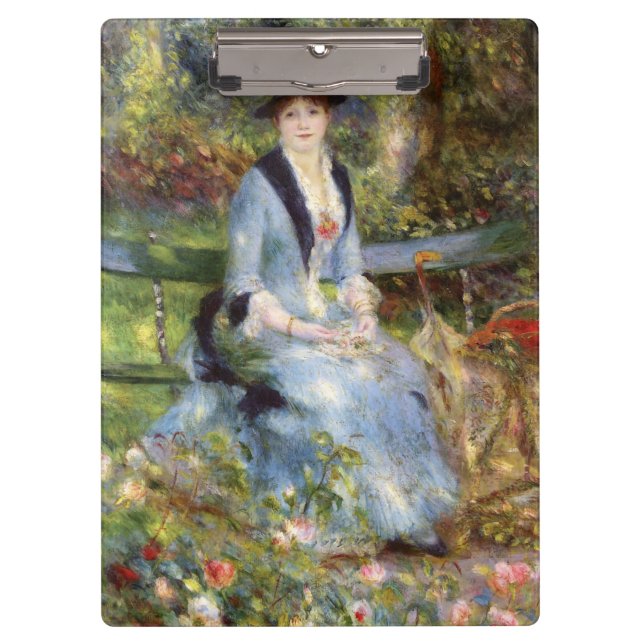 Pierre-Auguste Renoir - Dans les Roses     Clipboard (Front)