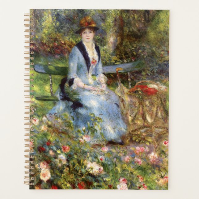 Pierre-Auguste Renoir - Dans les Roses     Planner (Front)