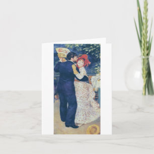 Pierre-Auguste Renoir - Danse à la campagne (1883) Card