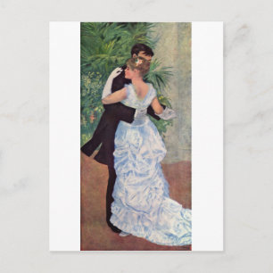 Pierre-Auguste Renoir - Danse à la ville (1883) Postcard
