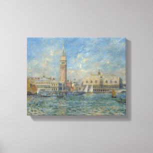 Pierre Auguste Renoir Doges Palace Venice Canvas Print