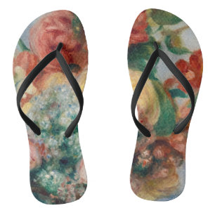 Pierre-Auguste Renoir - Flowers in a Vase Jandals