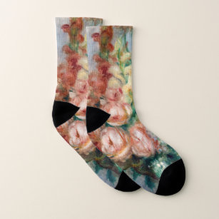 Pierre-Auguste Renoir - Flowers in a Vase Socks